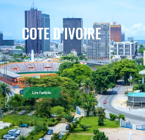 Côte d’Ivoire: Potentiel extraordinaire, possibilités illimitéesLa 