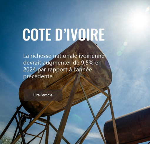 La richesse nationale ivoirienne devrait augmenter de 9,5% en 2024 par rapport à l’année précédente